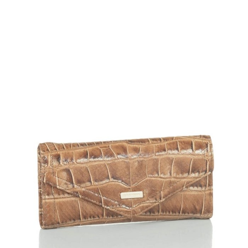 Women's Brahmin Veronica Wallets Brown | GILP0120