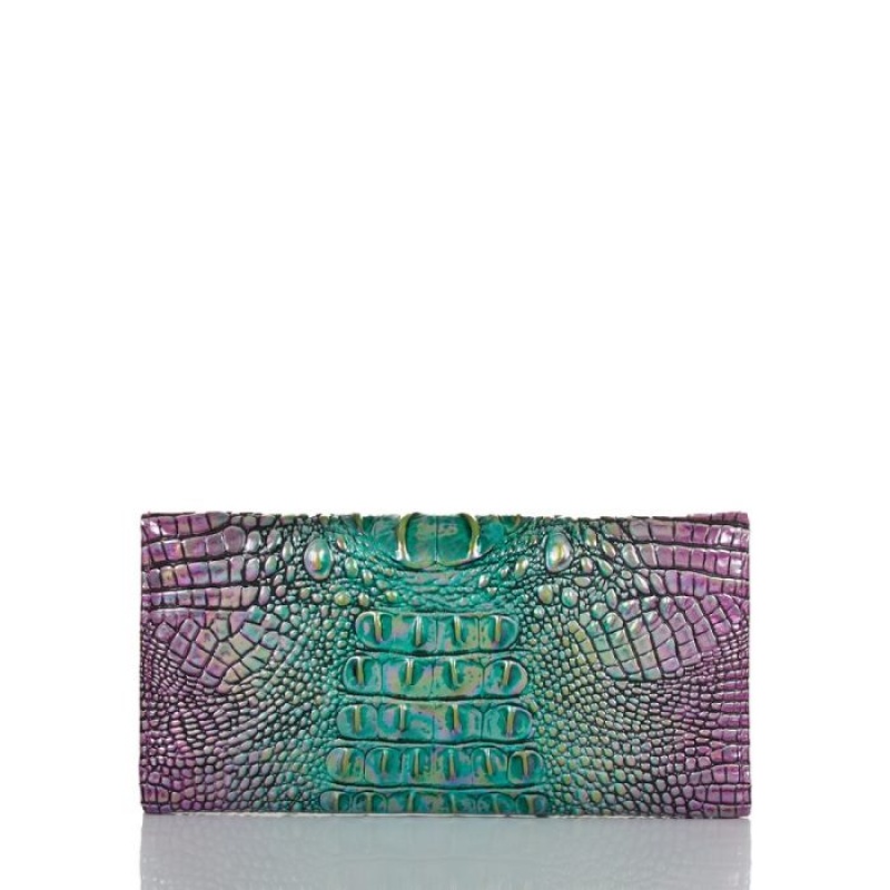 Women's Brahmin Veronica Wallets Hyacinth Ombre Mini Melbourne | EQHT4827