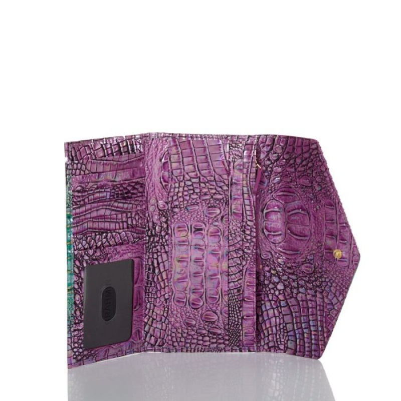 Women's Brahmin Veronica Wallets Hyacinth Ombre Mini Melbourne | EQHT4827