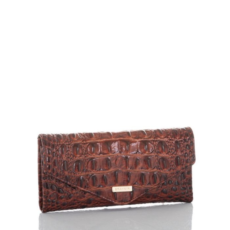 Women's Brahmin Veronica Wallets Pecan Melbourne | MJVR5184