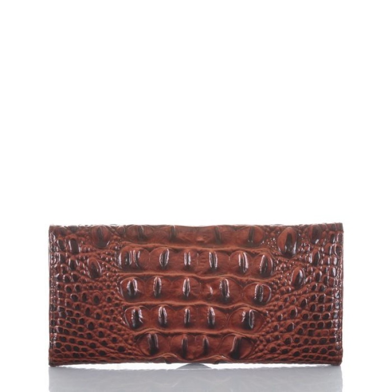 Women's Brahmin Veronica Wallets Pecan Melbourne | MJVR5184