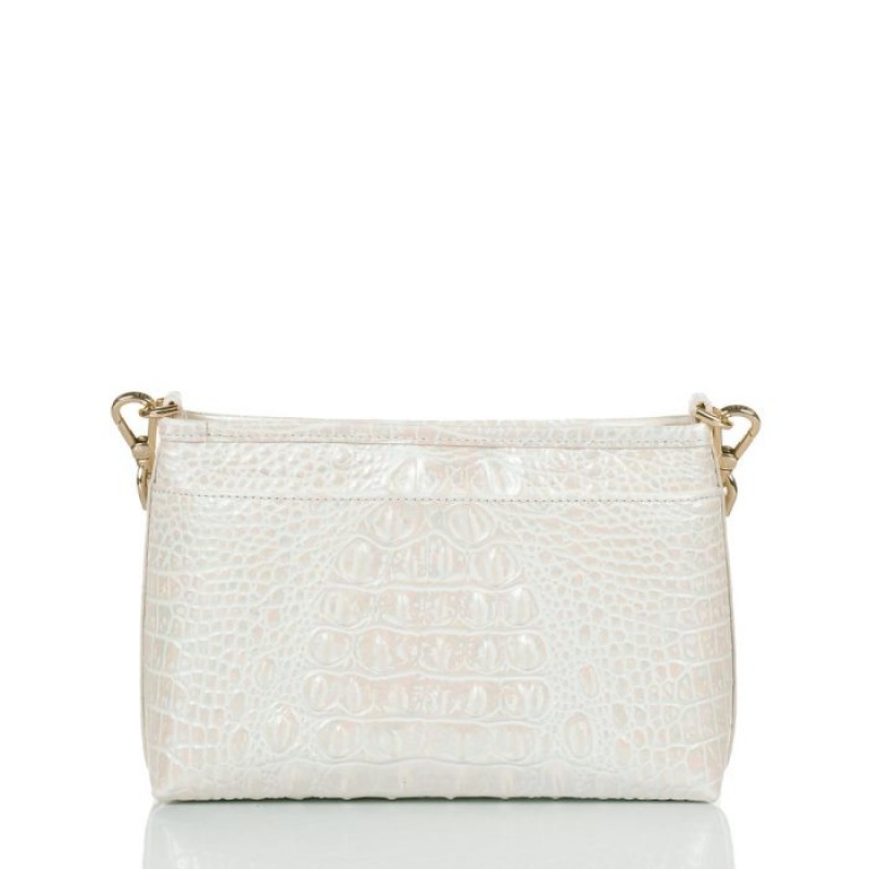 Women's Brahmin Vida Crossbody Bags Milk Melbourne | RVVO2568